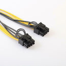 8Pin to Graphics Video Card Double PCI-E 8Pin(6Pin+2Pin)Power Supply Cable
