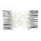 2Pack Double Insert Comb Clip Stretchy Hair Head Comb DIY Hair Styling Tools