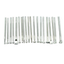 20Pcs Stainless Steel Leather Working tools Saddle Making Tools DIY Leather
