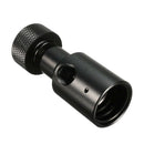 Black Metal Aquarium Plant Soda Stream Tank Thread Co2 On/Off Adapter
