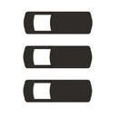 3Ps Webcam Cover T-11 Shutter Magnet Slider Plastic Universal Camera Cover  M4J1