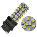 2Pcs White 3157 3156 Car Reverse Light Backup 68-SMD LED Bulb Lights 3057 304 FT