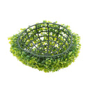 Round Artificial Faux Potted Home Decor Topiary Plants Ball Green 27cm