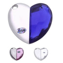 Cartoon Cute Metal Crystal Heart Pendrive USB Flash Drive Memory Stick Pen