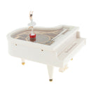 Classic Piano Shape Music Box Mechanism Musical Boxes with Dancing Girl