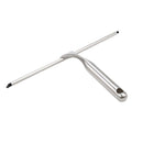 Glass Window Squeegee Cleaner Rubber Wiper With Self Adhesive Hook Home Was X5W3