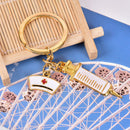 1pc Key Chain Needle Syringe Stethoscope Thermometer Cute Key Chain Jewelry G Gw