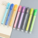 8 Colors Watercolor Sketch Markers Art Supply Drawing Mark New Pen Ou Paint