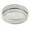 Crystal Vanity Makeup Tray Large Storage Ornate Jewelry Trinket Cosmetic Tray