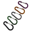 5pcs/set Outdoor Sport Carabiner Camping Safety Buckle Keychain Hiking H Gw