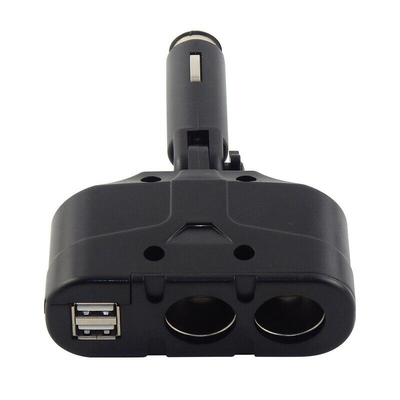 Multi Car Cigarette Socket 2-Way Lighter Splitter Charger Power Adapter Dua H7M7