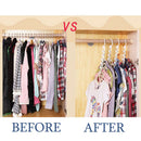 Wonder Closet Organizer Space Saver Magic Hanger Clothing Rack Clothes New