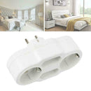 Portable Power Socket Plug 1 to 4 Ports, EU Plug Conversion, Outdoor Power R3Y7