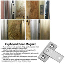 Strong Magnetic Door Closer Cabinet Catch Latch Cupboard Thin U lock Closer Z4B3