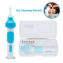 Electric Vacuum Ear Wax Remover Safe Ear Cleaning Tool Kit with LED Light