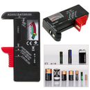 New Battery Tester Universal Volt Checker AAA, AA, C, D, 9V & Button Cell
