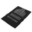 24 Pcs Household Hand Sewing Needles Kit For Canvas Leather Carpet Repair Tool
