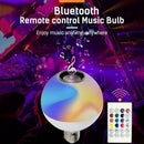 Smart E27 RGB Bluetooth Speaker LED Bulb Lamp Light Dimmable with Remote Control