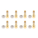 8x Pure Copper Plated Headphone Connector MMCX Screws Earphone Accessories