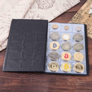 Coin Album 10 Pages 150 Pockets Coin Holder Collection Book(Black)
