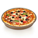 Carbon Steel Round Shape Pizza Baking Pan Tray Non-Stick Pie Plate Bakeware