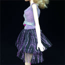 Handmade Dress Wedding Party Mini Gown Fashion Clothes For  Dolls_