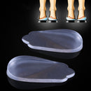 Silicone Gel Forefoot Orthotic Arch Support Massaging Insoles Insert Cushion   Z