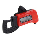 12.7mm/.5" Carbon Fiber Composites Digital Thickness Caliper Micrometer Red