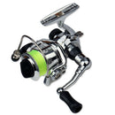 Mini 100 Pocket Spinning Fishing Reel Fishing Tackle Small Spinning Reel 4.