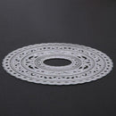 1pc Metal Flower Circles Cutting Dies Scrapbooking Dies Metal Embossing