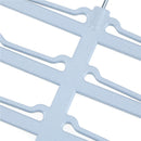 1pc Fishbone Necktie Tie Belt Hanger Rack Shawl Scarf Clip Home Organizer  OZ