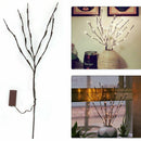 Willow Twig Lighted 20-LED Branches String Light Battery Powered Branch for N7F9