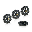 4PCS Upgraded Hand Twist Leveling Nut Diameter 40mm+ 4PCS Hot Bed Spring + 4PCS