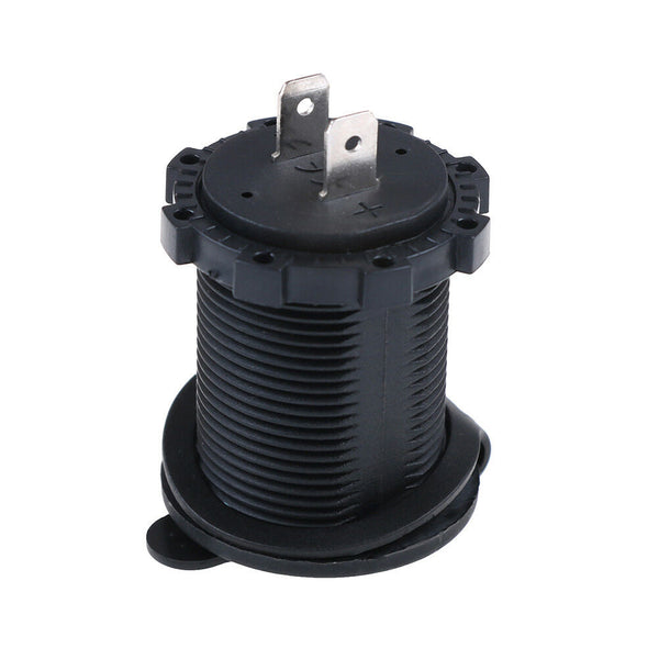 Dual 2 USB outlet 1A & 2.1A port socket charger for car boat motorcycle 12voltMO