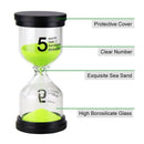 Sand Timer Colorful Hourglass Sand Glass Timer 1 Min/3 Mins/5 Mins/10 Mins/
