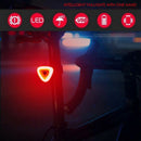 Waterproof Bicycle Smart Light Sense Brake Detection Tail Light Usb Recharg