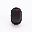 5 X 12V 30A Heavy Duty Round LED Rocker Toggle Switch for Car Motor Boat Red