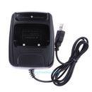 1PC Li-ion Radio Battery Charger 100-240v USB for Baofeng BF-888S Retevis H777