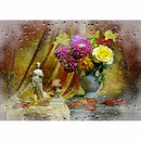 Flower 5D DIY Full Round Drill Diamond Painting Mosaic Cross Stitch (C1368)