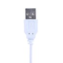 LED USB Eye-protection Reading Night Light Clamp Kids Study Desk Lamp(White