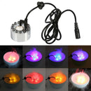 24V Color Changing Ultrasonic Mist Maker Fogger Water Fountain Pond Atomize