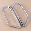 2X ABS Rear Tail Fog Light Lamp Cover Trim Fit For Peugeot 3008 2009-2015