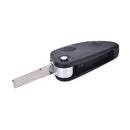 1x2 Button Flip Entry Remote Key Fob Case Shell Blade For Alfa Romeo 147 156 3C