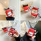 Fire Extinguisher Protective Case Silicone Cover with Carabiner for Airpods 1/2