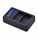 Bp-511/511A Usb Lcd Display Dual Port Battery Charger For Eos 1000D,Eos 450