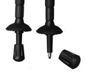 2pcs Wearable Rubber Tip End Cap Hammers Trekking Pole Hiking Stick SportsTid 3C