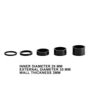 5pcs/set 28.6mm Carbon Fiber Washers MTB Bike Bicycle Headset Stem Spacers