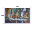 Running Horses  5D Diamond DIY Painting  Kit Home Decor Craft