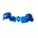 100pc Insulated 16-14 AWG T-Taps Quick Splice Wire Terminal Connectors Kit BLUE