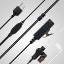 Walkie Talkie Headset With Mic For Midland With Ptt/Vox Security Earpiece F A1E1